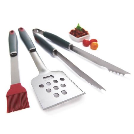 GRILLPRO Tool Set Bbq Ss Resin Hdl 3 Pc 40025
